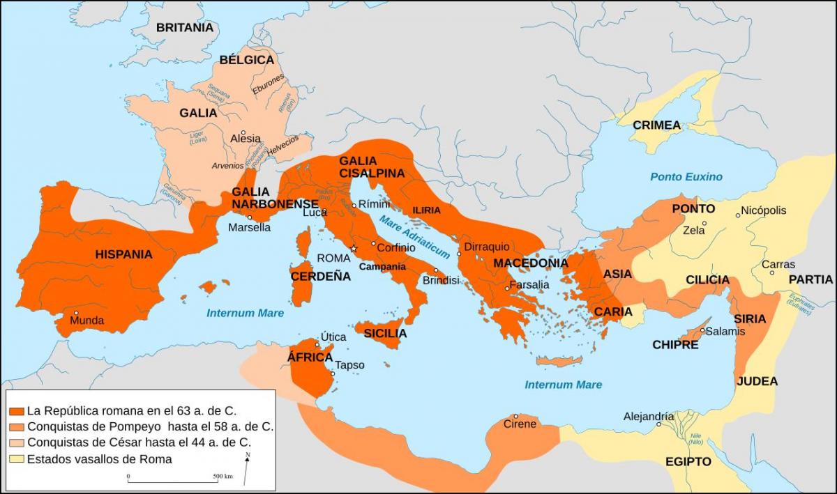 古罗马的地图