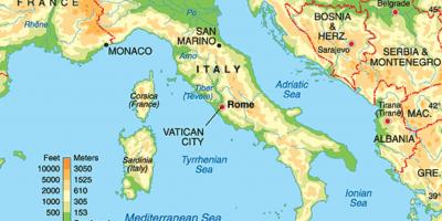 地图的地理罗马